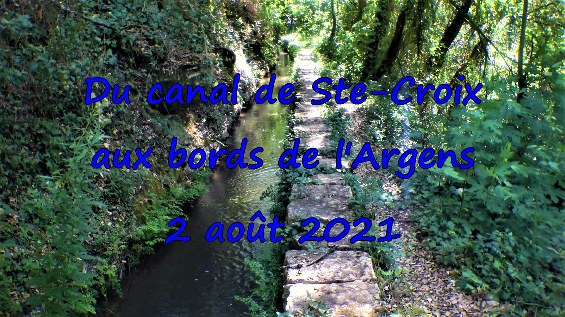 Photo de l'article Canal de Ste-Croix-Argens