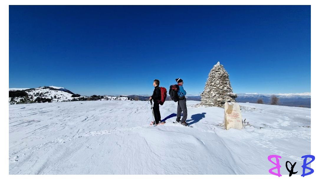 Photo de l'article Montagne de Lure - Objectif Cairn 2000 en raquettes